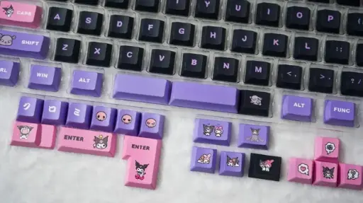 kuromi keycap set